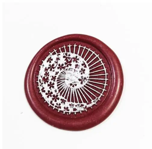 INS Ретро огонь Краска Печать DIY конверт для поздравительной открытки печать