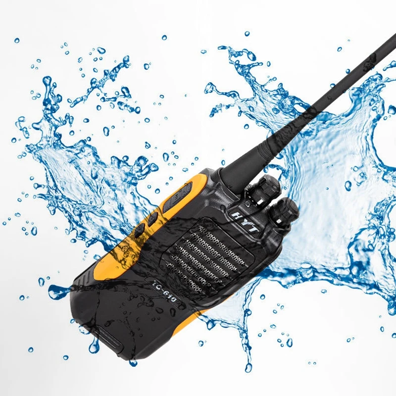 Оригинальная HYT TC-610 VHF 136-174 МГц деловая двухсторонняя радиостанция 16 каналов 5 Вт