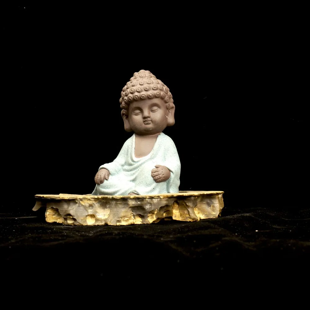Керамическая статуя Будды бутик с изображением монаха исинского чая аксессуары
