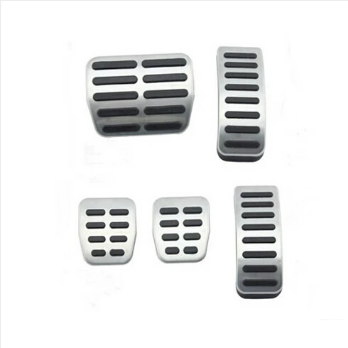 Педали тормозные газовые из нержавеющей стали для Audi TT SEAT Golf 3 4 Polo 9N3 SKODA Octavia Ibiza Fabia