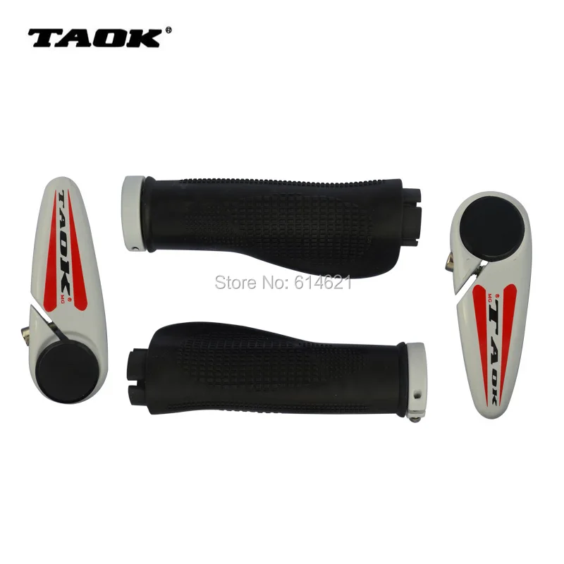 Противоскользящие ручки на руль из магниевого сплава с двойным замком для езды