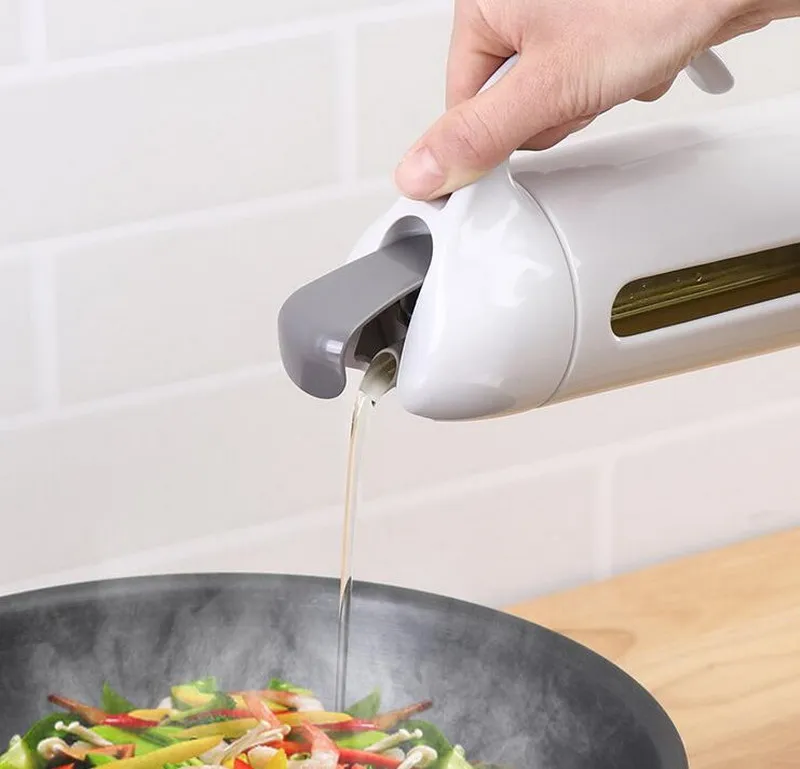 Кухонные инструменты стеклянная бутылка для масла домашняя герметичная