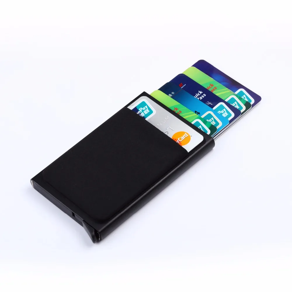 Мужской и Женский Карманный чехол ZOVYVOL алюминиевый кошелек RFID цветной держатель