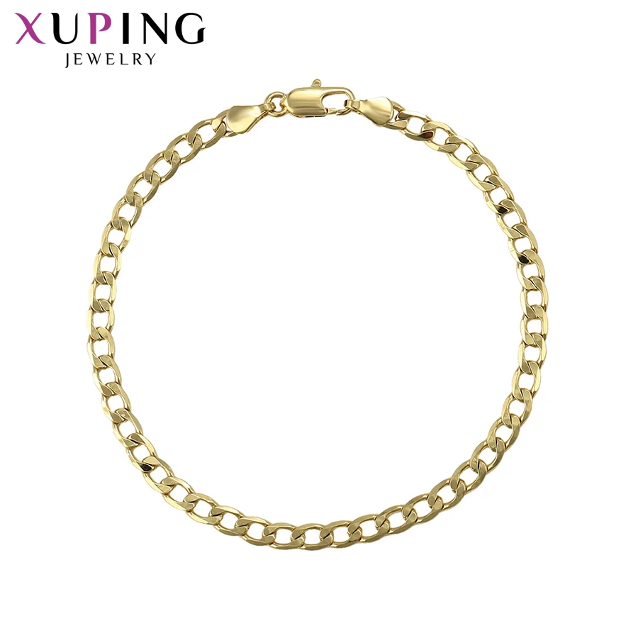 Xuping изысканный светильник позолоченный браслет желтого цвета модные милые