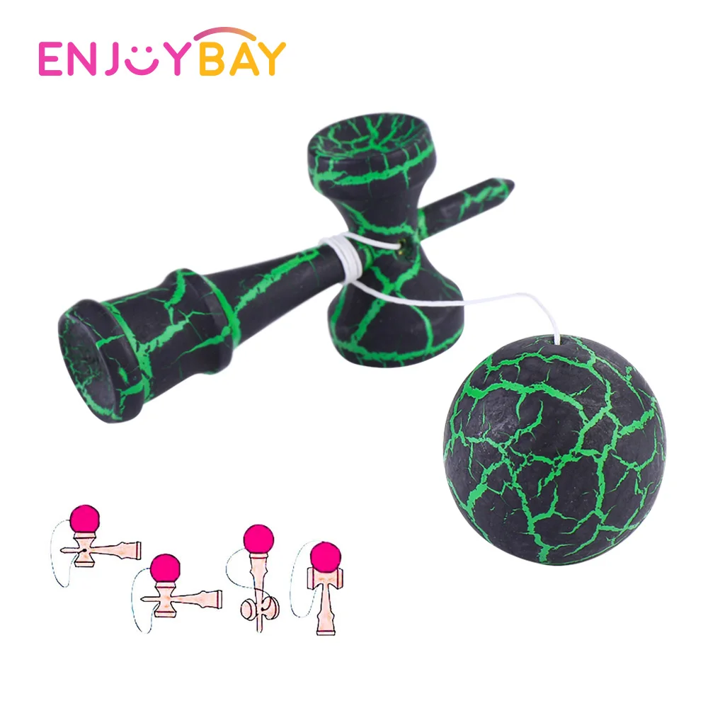 Enjoybay Kendama меч мяч деревянная игрушка умелый жонглирующий шар игра