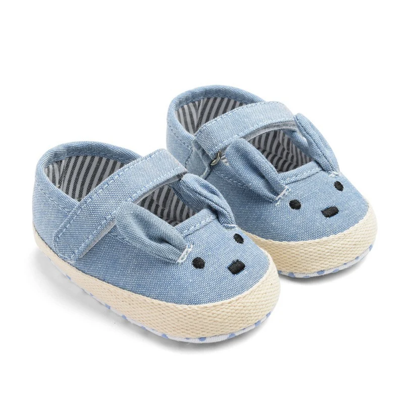 Bunny Spring and Autumn Single Shoes Baby Princess Slip Breathable Toddler | First Walkers