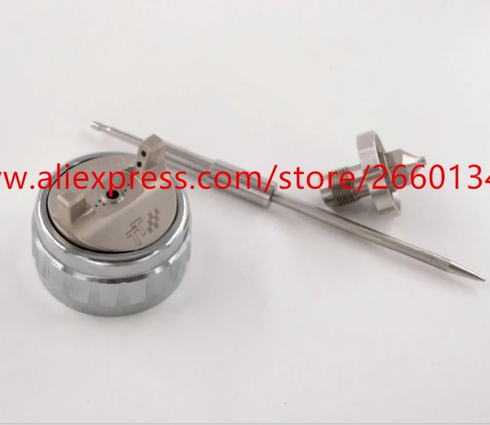 Wholesale and retail HVLP 1.3/1.4/1.8mm Needle,Nozzle and Flow cap Apply to GFG PRO and TT spray gunОптово-розничная HVLP 1.3 / 1.4 / 1.8mm Игла, Насадка и крышка потока Нанесите на распылитель GFG PRO и TT