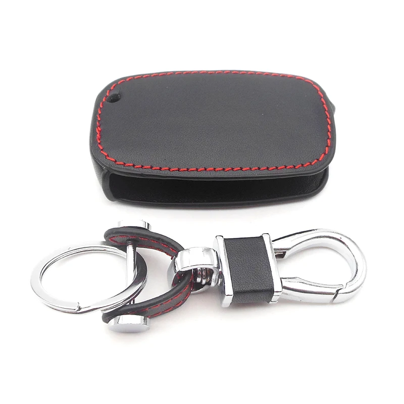 Автомобильный складной кожаный чехол для брелка LADA Sedan Largus Kalina Granta Vesta X-Ray XRay