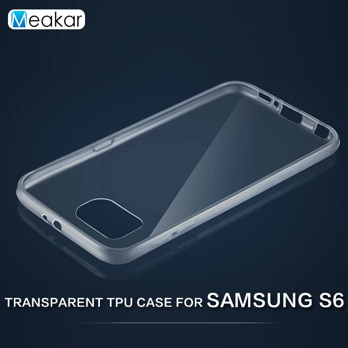 Transparent Soft TPU Silicon 5.1For Samsung Galaxy S6 Case For G9200 G920 Cell Phone Cover |