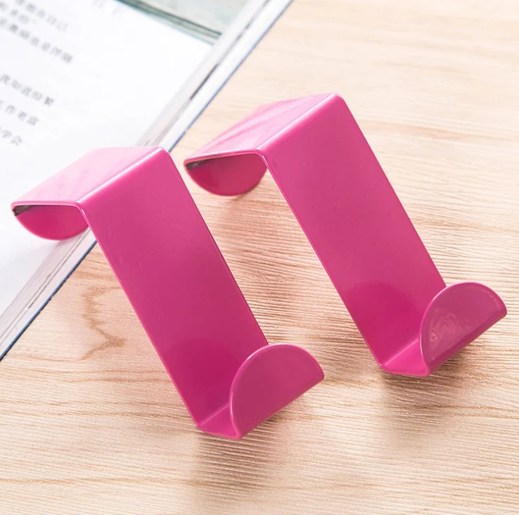 2Pc/Lot Stainless Steel Hooks Home Kitchen Wall Door Holder Hook Clothes bags Hanger Organizer Hanging | Дом и сад