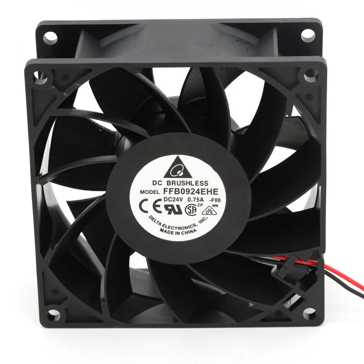 

1pcs 92mm High Speed Fan for Delta FFB0924EH 9238 24V Axial Cooling Fan