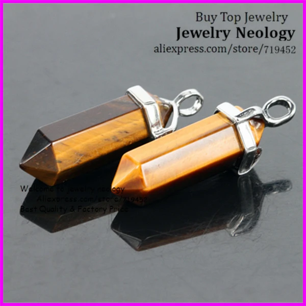 10 шт./лот натуральные желтые камни тигровый глаз драгоценный камень