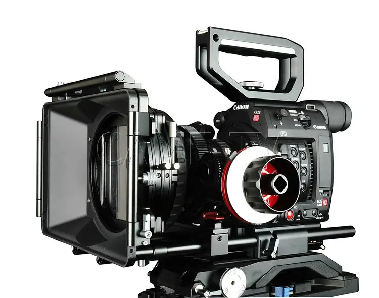 

CAME-TV Shoulder Rig For Canon EOS C200 With Mattebox Follow Focus KT03