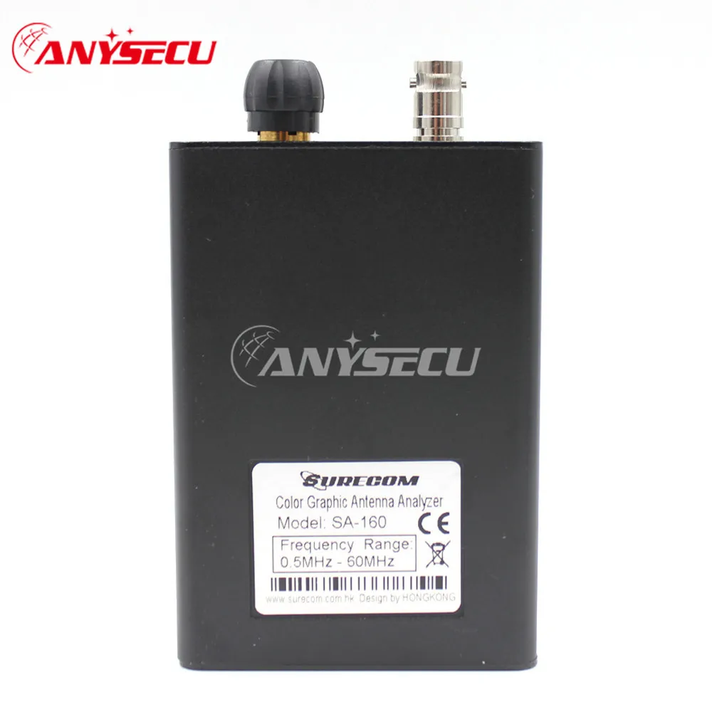 Новый SURECOM SA 160 0 5 60 МГц цветной графический анализатор антенны SA160 analizador de antena|antena