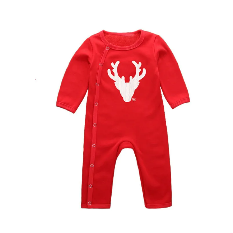 Рождественская одежда семейные рождественские пижамы зимняя хлопковая