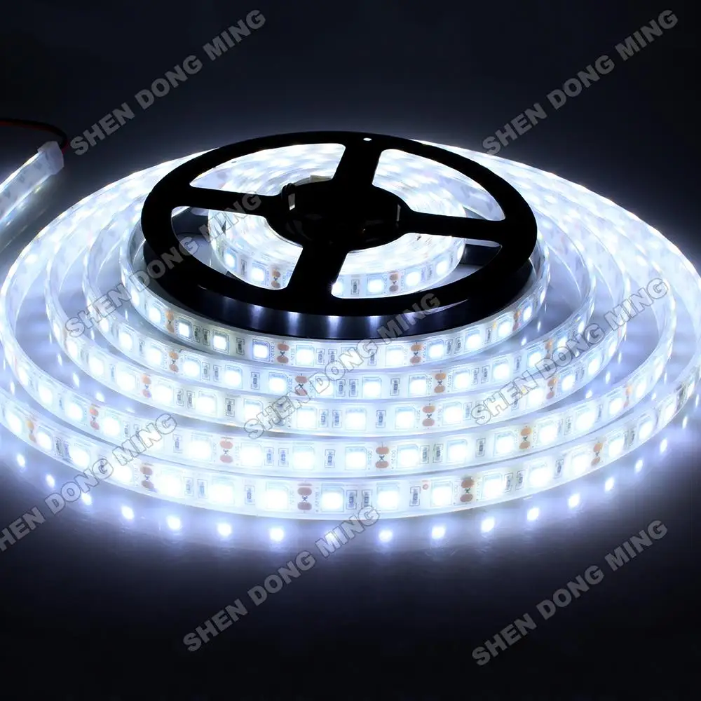 Светодиодные ленты светильник белый IP68 трубка в комплект поставки одноцветной