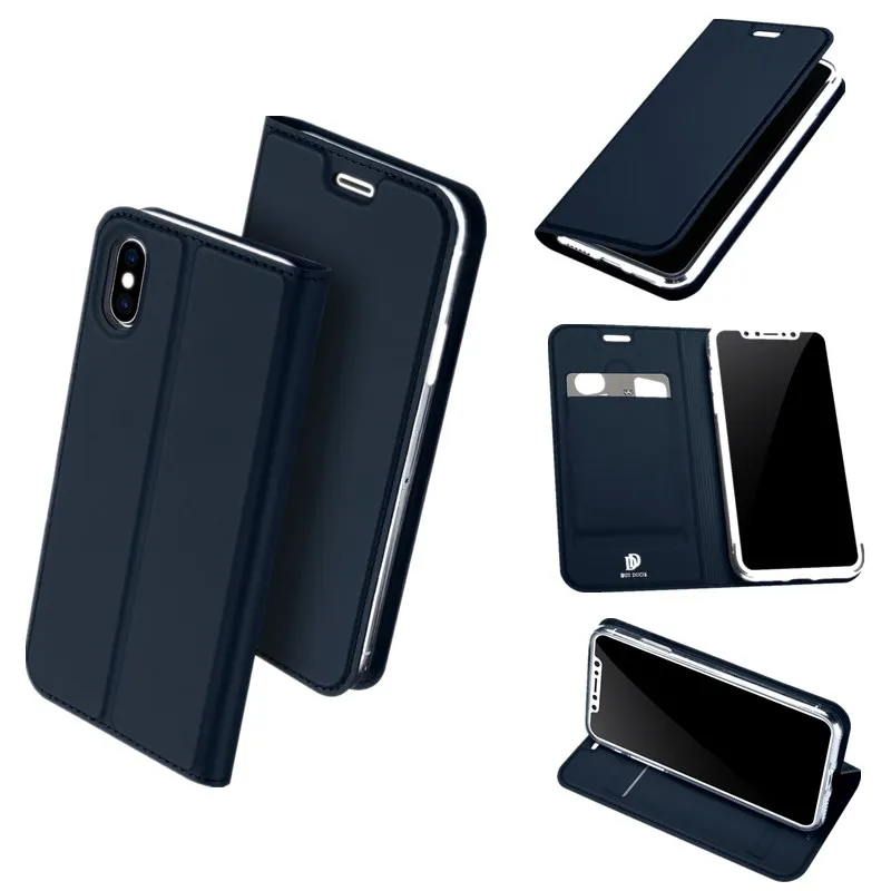 Магнитный чехол-книжка с откидной крышкой для iPhone 7 8 6 6S Plus, кожаный держатель для карт, чехол для iPhone XS Max XR X 11 Pro Coque