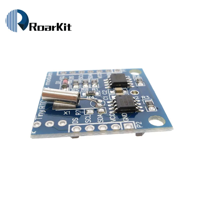 10pcs/lot The Tiny RTC I2C modules 24C32 memory DS1307 clock module for arduino (without battery) | Электронные компоненты и