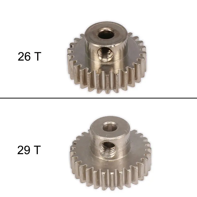 Зубчатые зубчатые шестерни HSP 1:10 18T 19T 20T 21T 22T 23T 24T 25T 26T 29T для радиоуправляемого