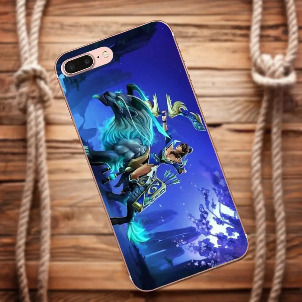Мягкий чехол Vvcqod Mirana Dota 2 для sony Xperia Z Z1 Z2 Z3 Z4 Z5 compact Mini Premium M2 M4 M5 T3 E3 E5 XA | Мобильные