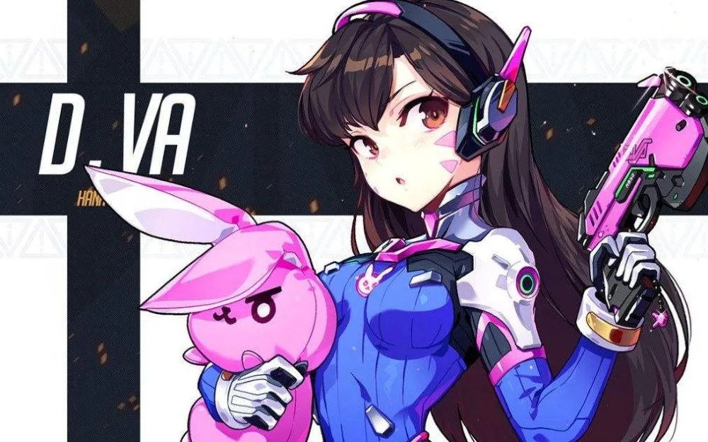 Новинка года аниме-рюкзак игра герой OW DVA/D. VA/Хана Сонг рюкзак концепция подарок для ежедневного использования геймер подарок NB002