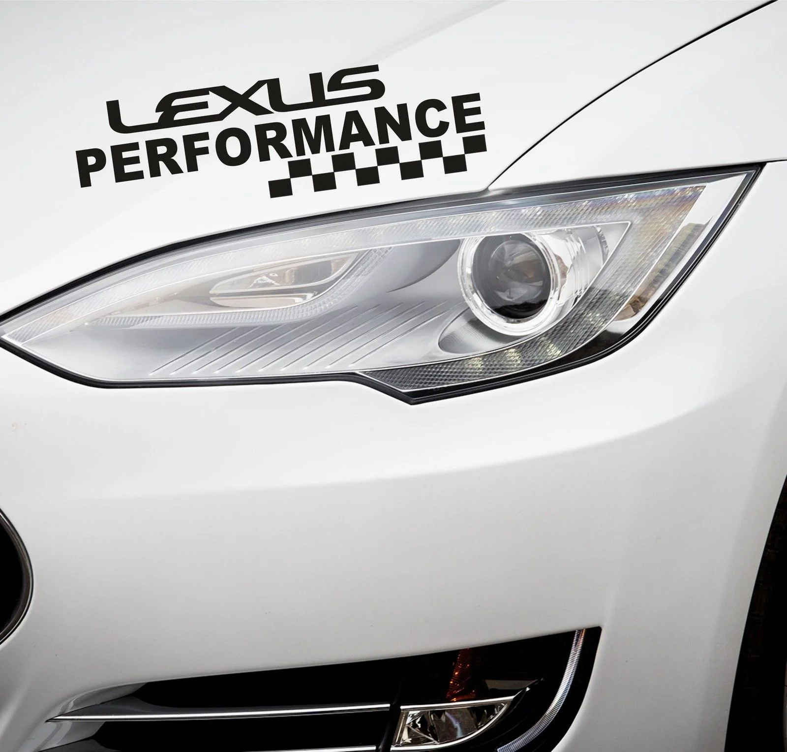 Для 2 xPerformance фар автомобиля Стикеры подходит Lexus наклейка Декор автомобилей