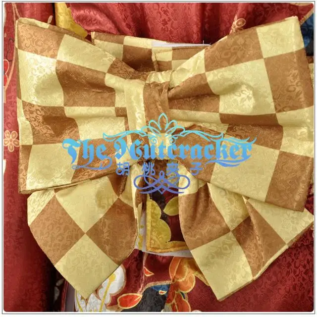 

Anime! Lovelive Aqours Takami Chika New Year Dazheng Kimono Cosplay Costume Custom-made Size For Women Free Shipping