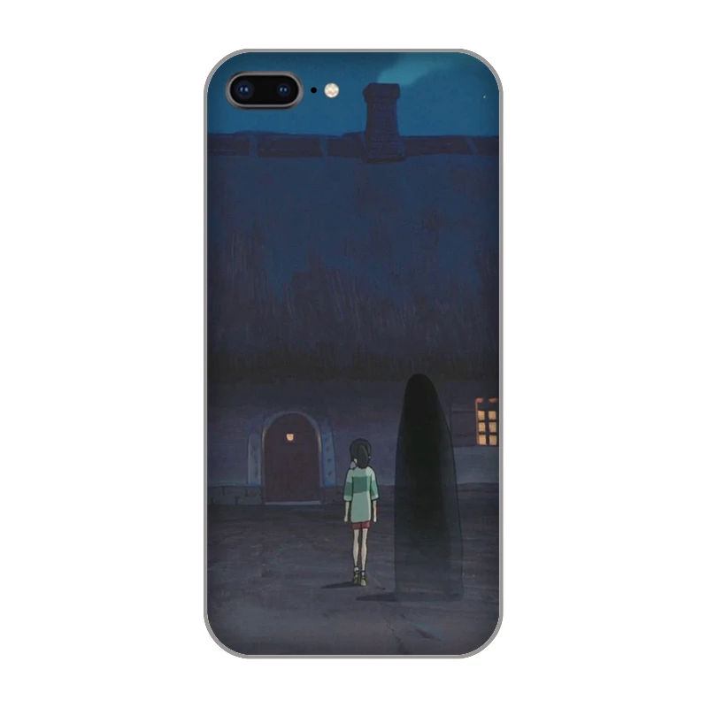 Spirited away Chihiro Ogino Sen Haku Soft TPU Phone back Cover Case for iphone 4 5 5s se 6 6s 8 plus 7 Plus X XR XS MAX shell |