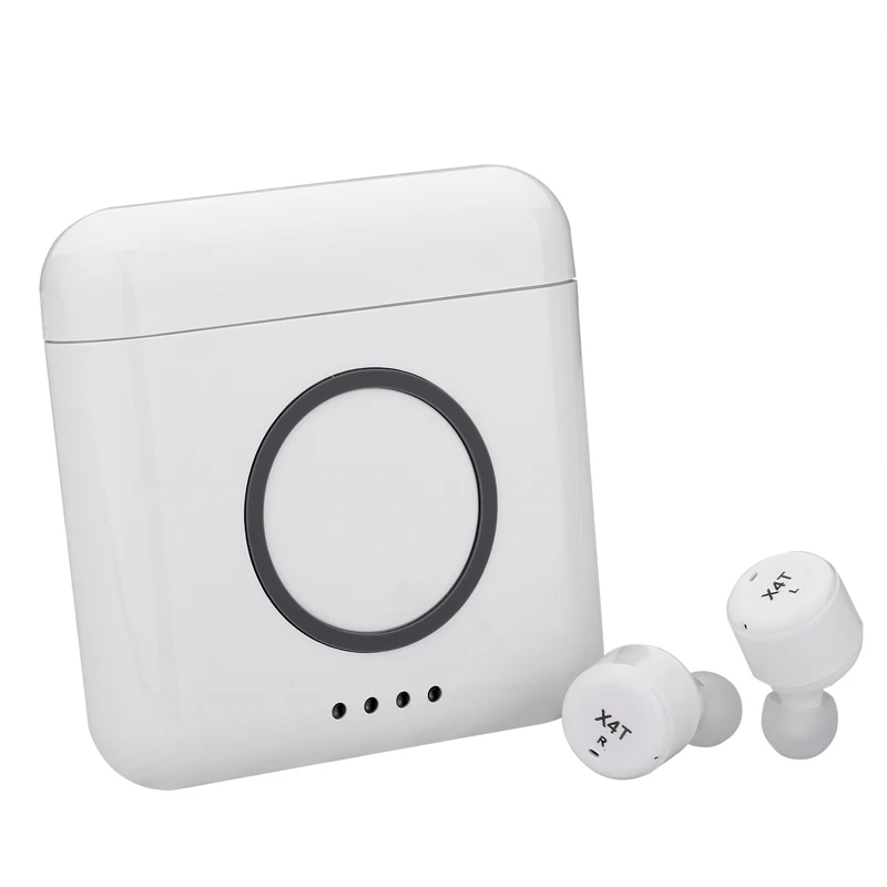 X4T bluetooth-гарнитура Беспроводная зарядка сенсорные bluetooth-гарнитуры TWS стерео