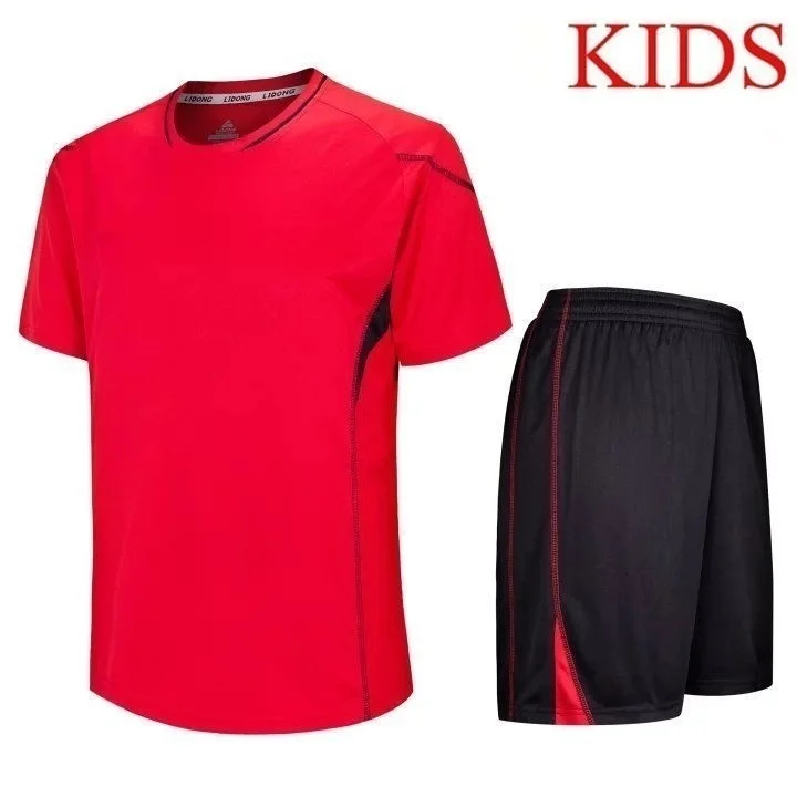 Детские футбольные майки чистый детский футбольный костюм Maillot De Foot Survetement