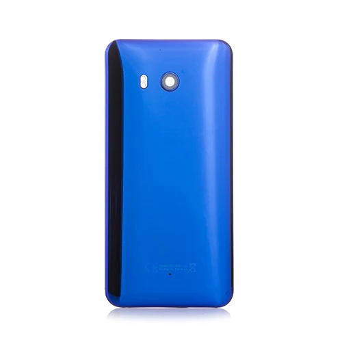 Sapphire Blue Witrigs для htc U11 крышка батареи с объективом камеры стеклянная дверь задняя крышка корпуса чехол - Цвет: Sapphire Blue