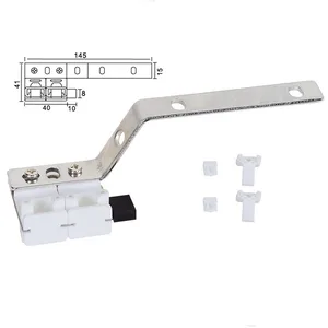 2 шт., высококачественные шторы для Dooyaxiaomi Smart Home, интеллектуальные прямые шторы, карнизнаправляющие