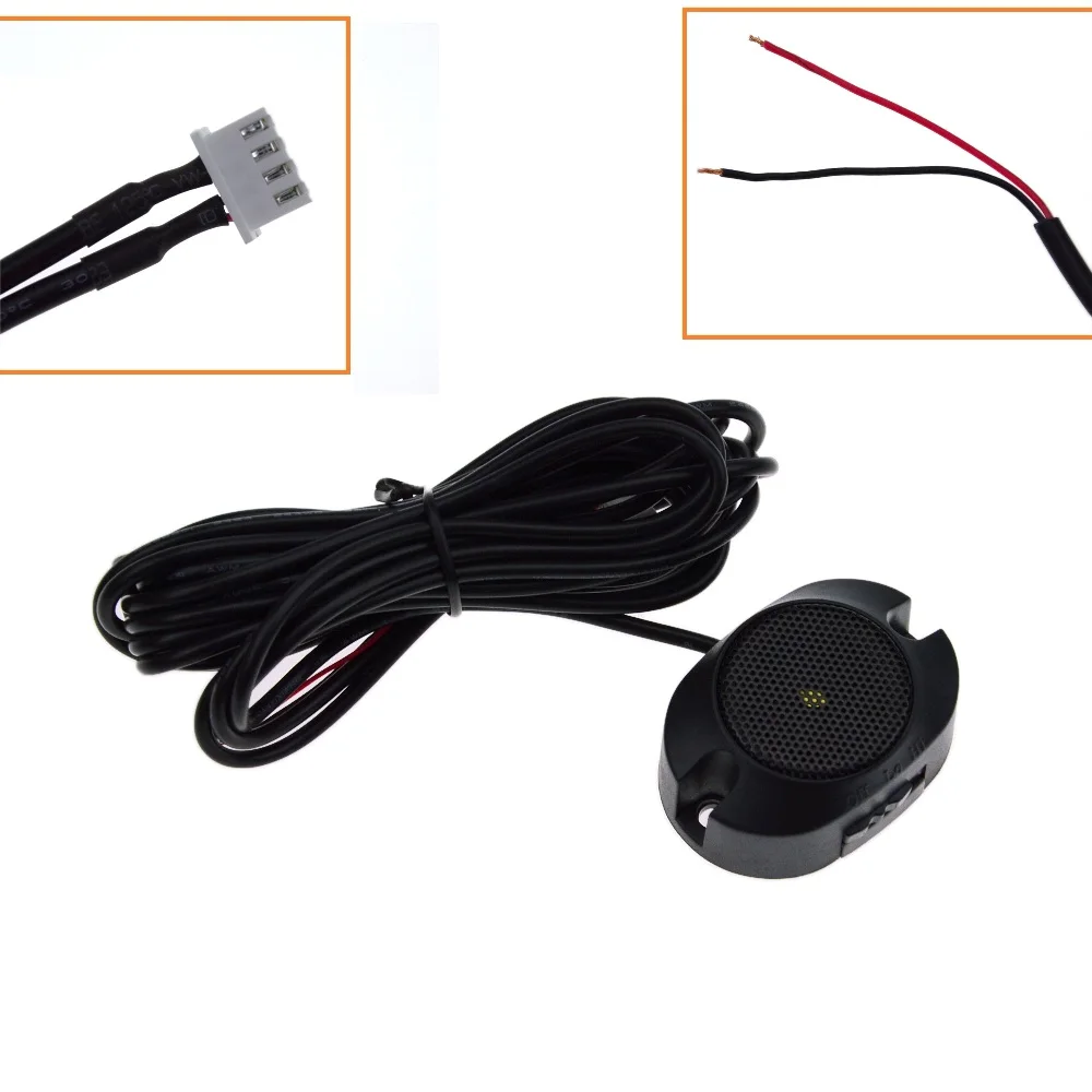 Электромагнитный парковочный датчик зуммер с переключателем не нужно отверстий