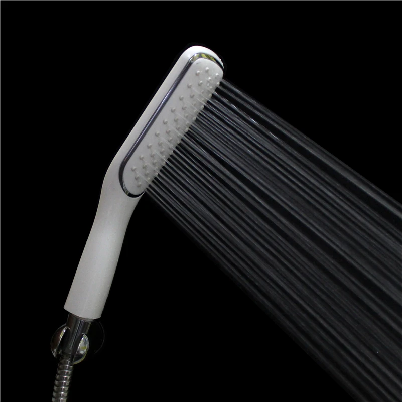 ABS ручная Лейка для Дождевого душа квадратная водосберегающая высокое давление