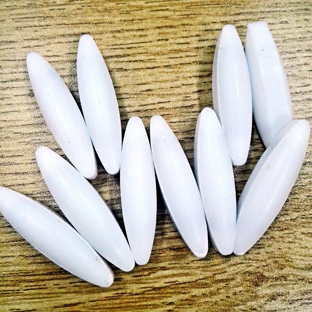 C4x10mm лабораторная магнитная мешалка, без поворотного кольца, обычная помешивающая белая шпиндель, упаковка из 10 шт