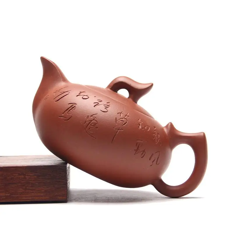 Китайский чайный сервиз ручной работы Yixing чайные горшки с фиолетовыми глиняными