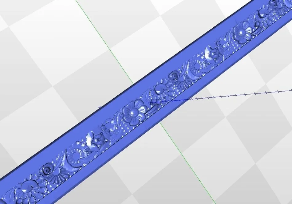 

Meandr_34 STL, формат файла artcam, рельеф для Модели cnc