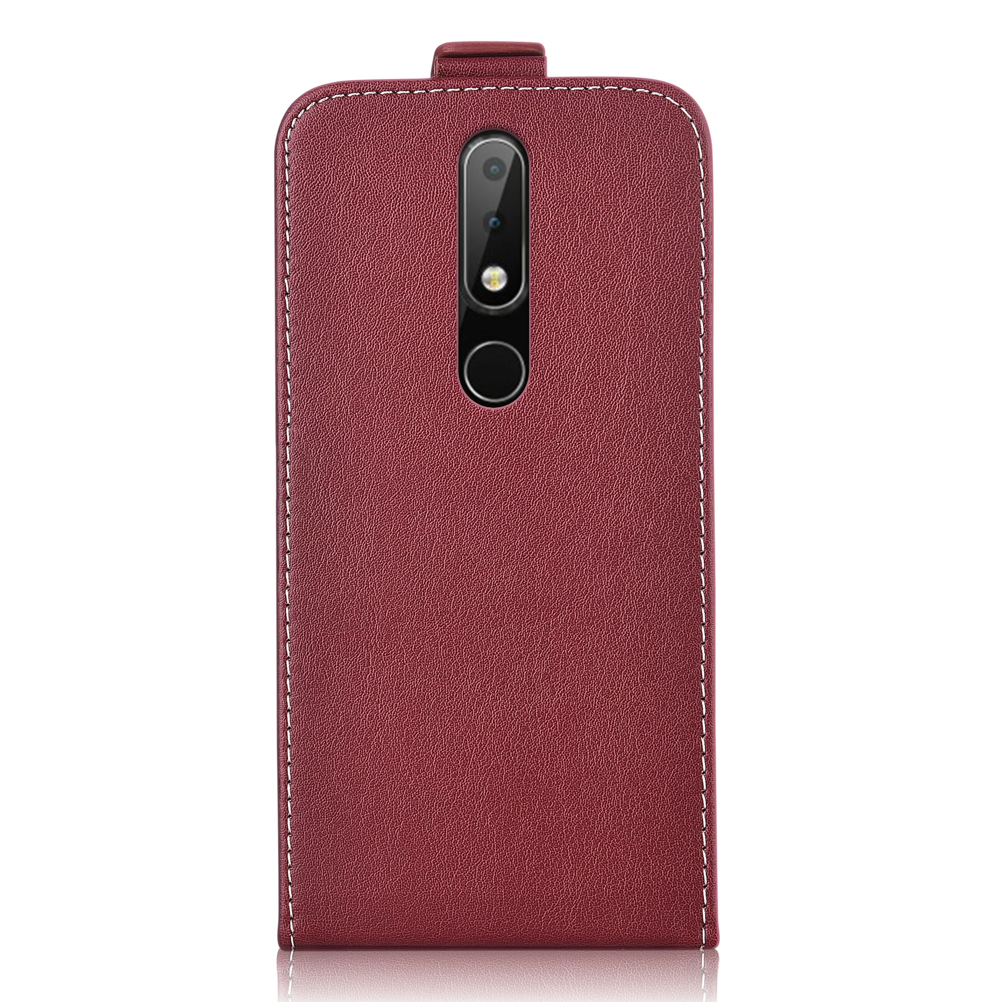 Чехлы из ТПУ флип чехол для Nokia 8 Sirocco 9 кожаная накладка на заднюю панель телефона для Nokia 1 2 2,1 3,1 4,2 5,1 6,1 7 Plus X71 чехол для телефона