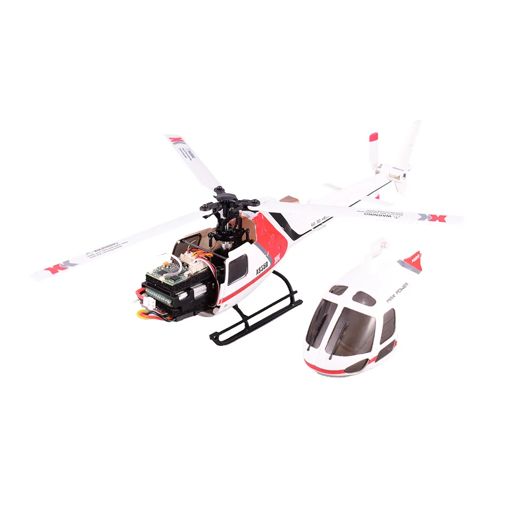 Wltoys XK AS350 K123 6CH 3D 6G система дистанционного управления бесщеточный двигатель RC