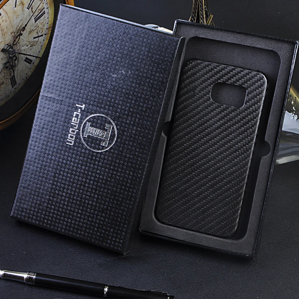 High-end Hight Quality 100% Real Carbon Fiber Matte Coque Case For Samsung Galaxy S6 Edge Funda Ultra-thin Phone Back Cover Capa |