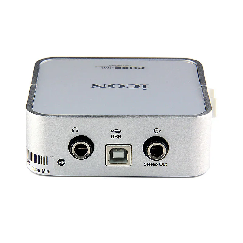 Оригинальное изображение cube мини внешняя звуковая карта аудио интерфейс для