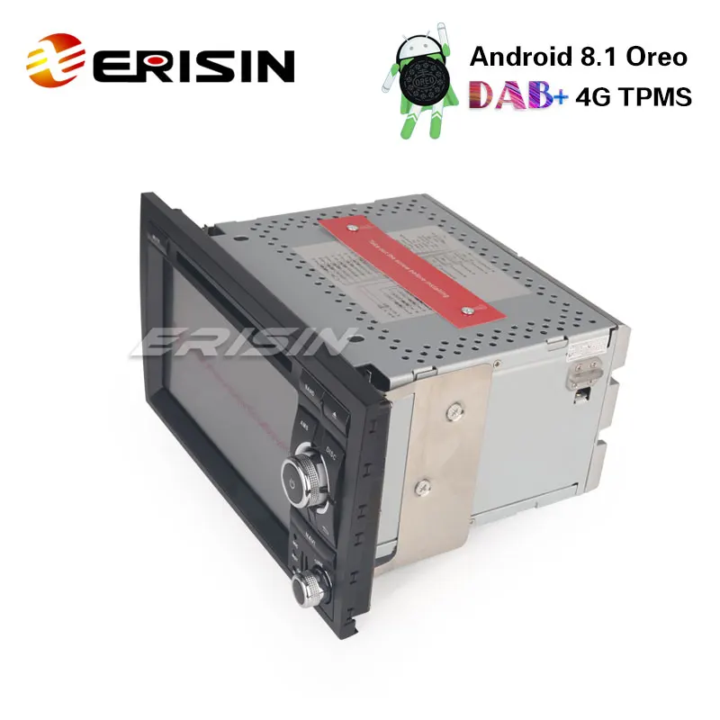 Erisin ES7628A 7 &quotAndroid 8 1 DAB + Радио DVD плеер 4G система контроля давления в шинах