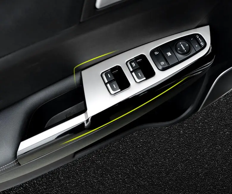 Крышка переключателя для дверей и окон KIA Sportage 4 QL KX5 2016 2018 аксессуары из