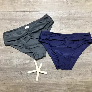 Трусики бикини, 2020, однотонные, для женщин, высокое качество, купальники, женский купальник, сексуальные купальники, нижнее белье