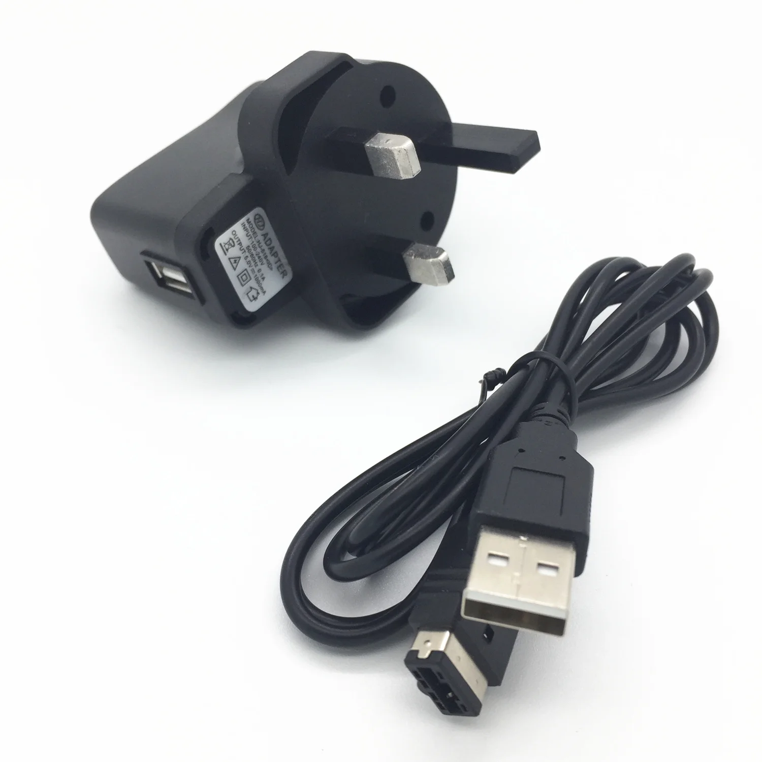 Сетевое зарядное устройство переменного тока EU AU US UK + USB GameBoy Advance GBA SP зарядный