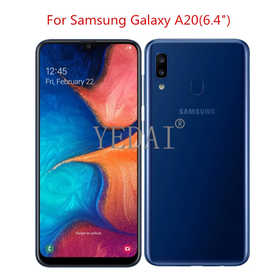 Yedai для samsung Galaxy A20 чехол бренд ультра тонкий прозрачный мягкий ТПУ защитный