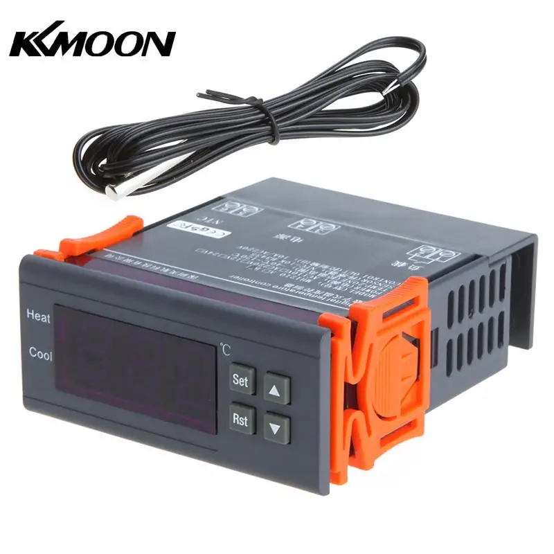 Цифровой Температура контроллер мини термостат регулятор температуры с