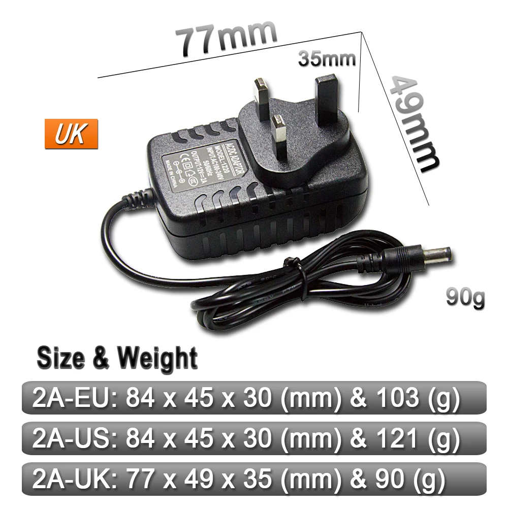 Hontiey трансформатор светодиодный AC12V DC110Vor220V 2A 3A 5A 6A 8A 10A US UK EU AU Plug | Лампы и освещение