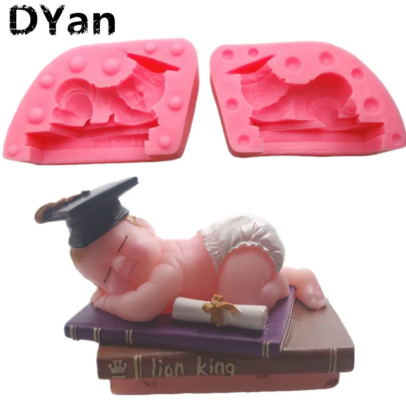 

Бесплатная доставка Оптовая продажа 3D sleepy силиконовые формы леденец, пирожные декоративные инструменты шоколадная форма A1337