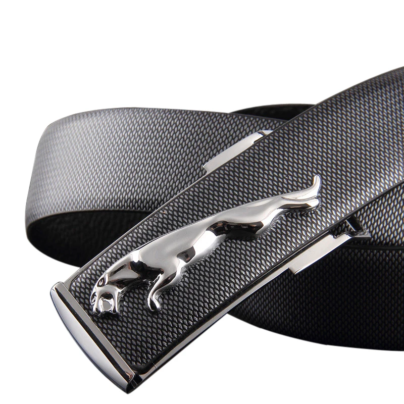 Высокое Качество корова кожаный ремешок мужской автоматический пряжки ремни для